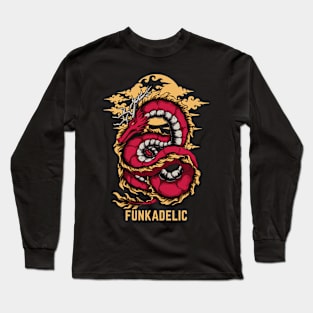 Flying Dragon Funkadelic Long Sleeve T-Shirt